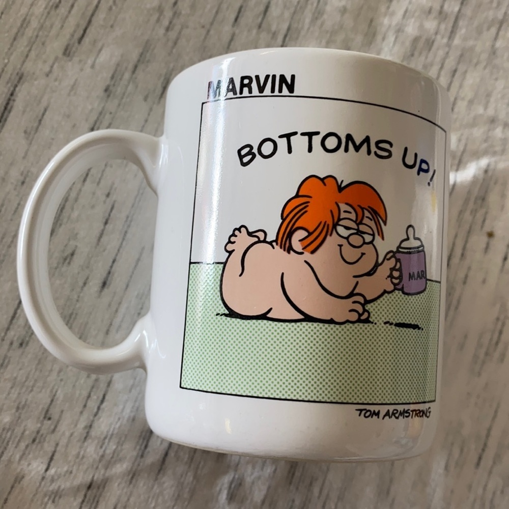 Hallmark Tom Armstrong Marvin Bottoms Up! coffee